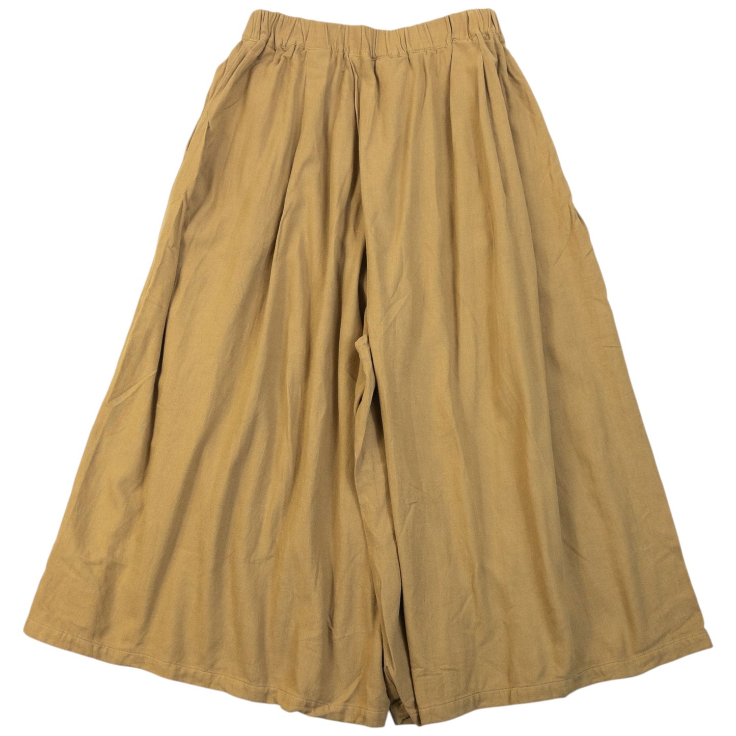 Vintage 80s Plantation By Issey Miyake Wide Trousers Size L | Large, Beige