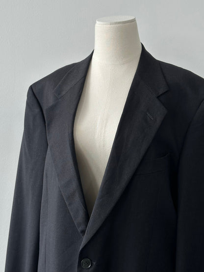 Christian Dior Monsieur 1990s Pure Wool Single Breasted Blazer - XL