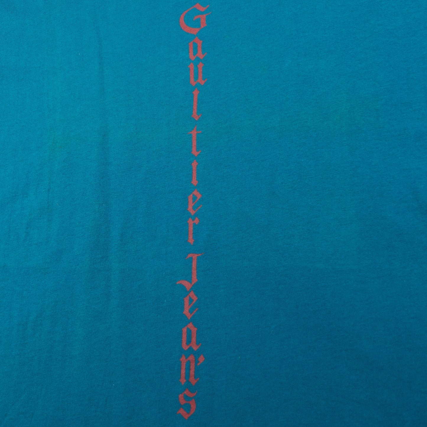 Vintage Gaultier Jean's Capped Sleeve T Shirt Womens Size L