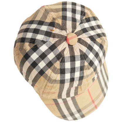 Vintage 2000s Burberry Nova Check Hat SIze S | O/S, Beige