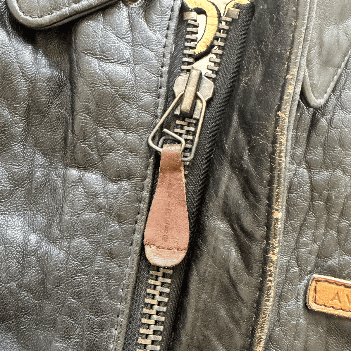 Avirex 'Honolulu Lu-Lu' 90's A2 Leather Flight Jacket - XS | XS / S, Red