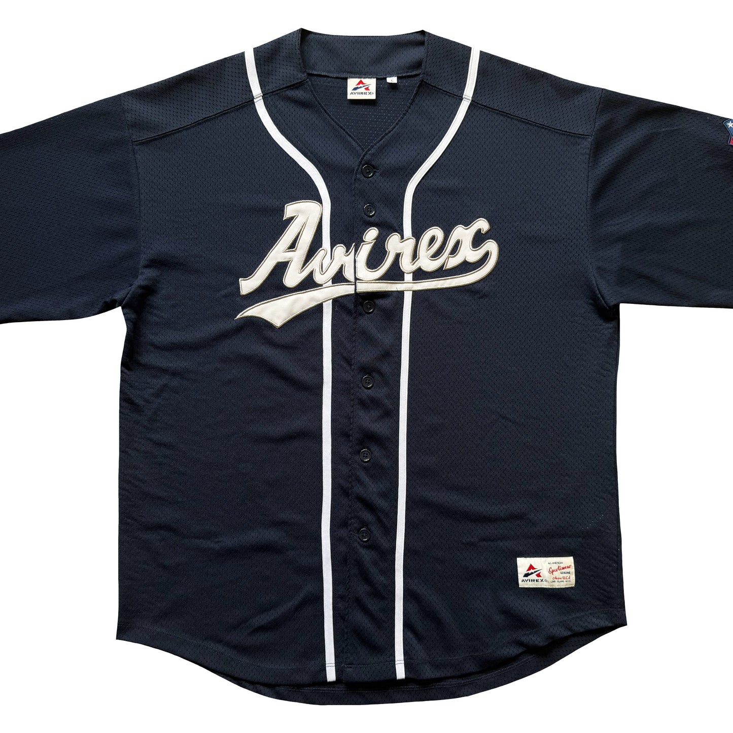 Avirex Baseball Jersey - L | Large, Blue