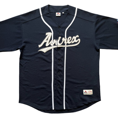 Avirex Baseball Jersey - L | Large, Blue