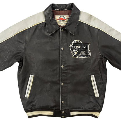 Avirex Leather Varsity Jacket - XXL