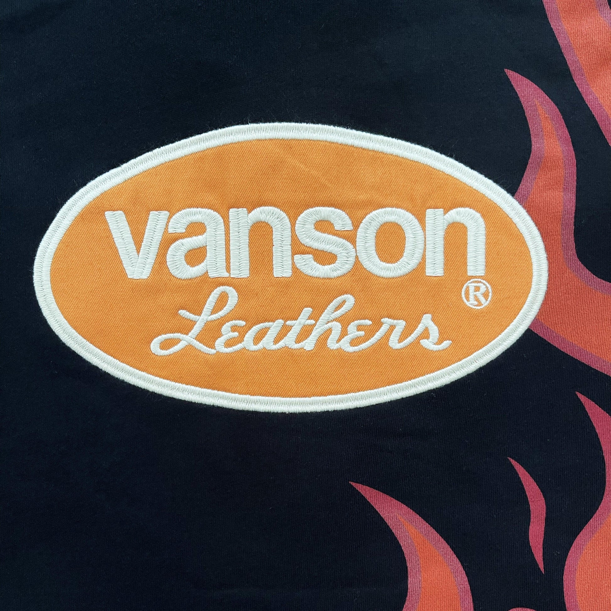 Vanson Leathers Flame Hoodie - Known Source
