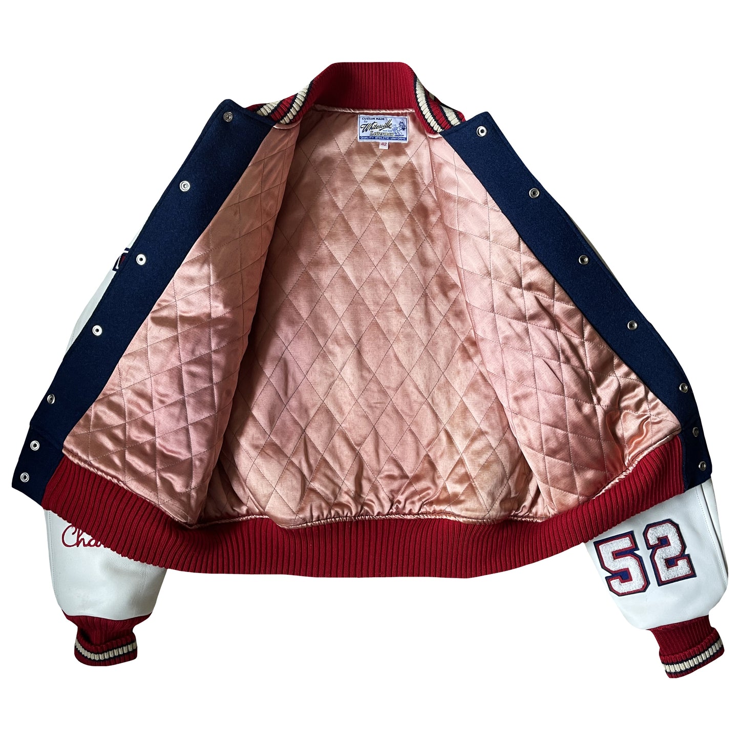Whitesville 'Forest Park Bull Dogs' Varsity Jacket - XL | XL, Blue