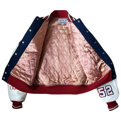 Whitesville 'Forest Park Bull Dogs' Varsity Jacket - XL | XL, Blue