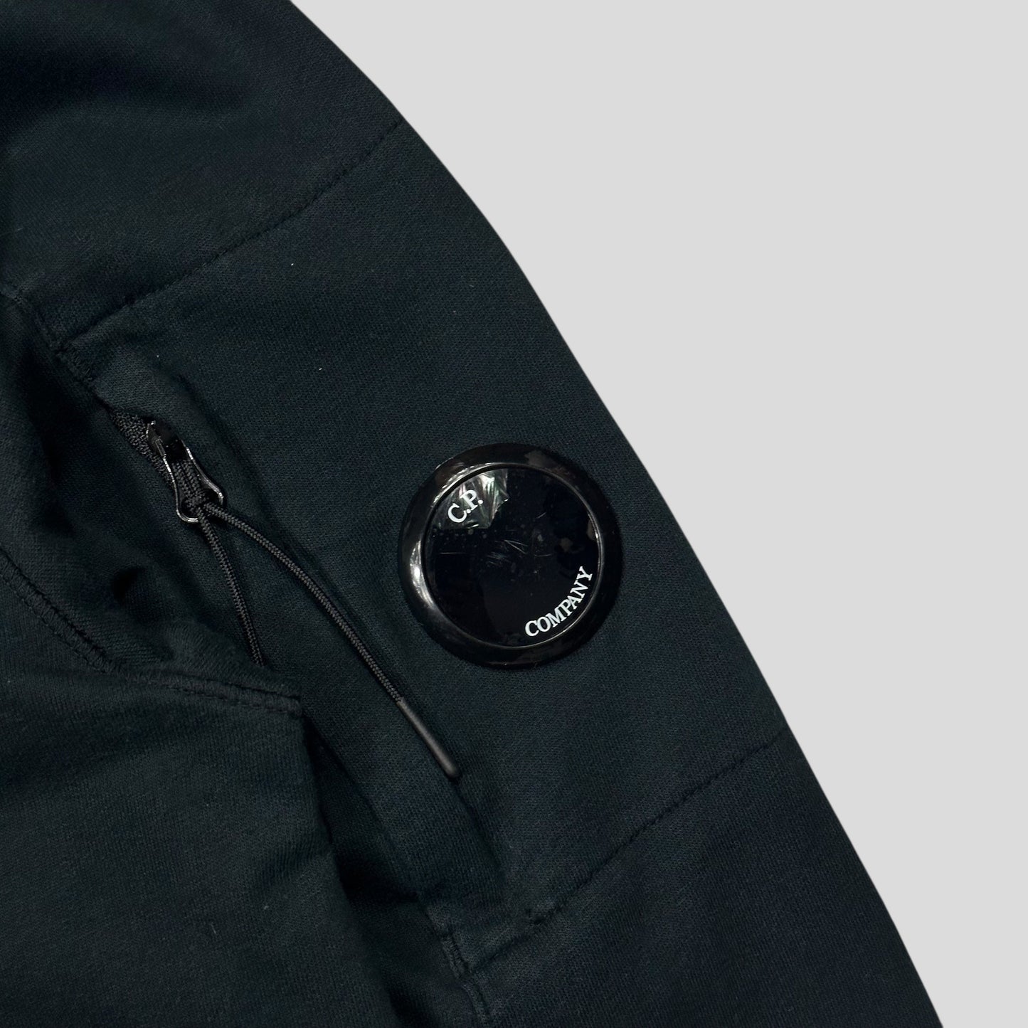 CP Company Lens Goggle Cotton Track Jacket - M/L | Default Title, Black