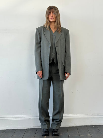 Vintage Three Piece Suit - 44R/W32