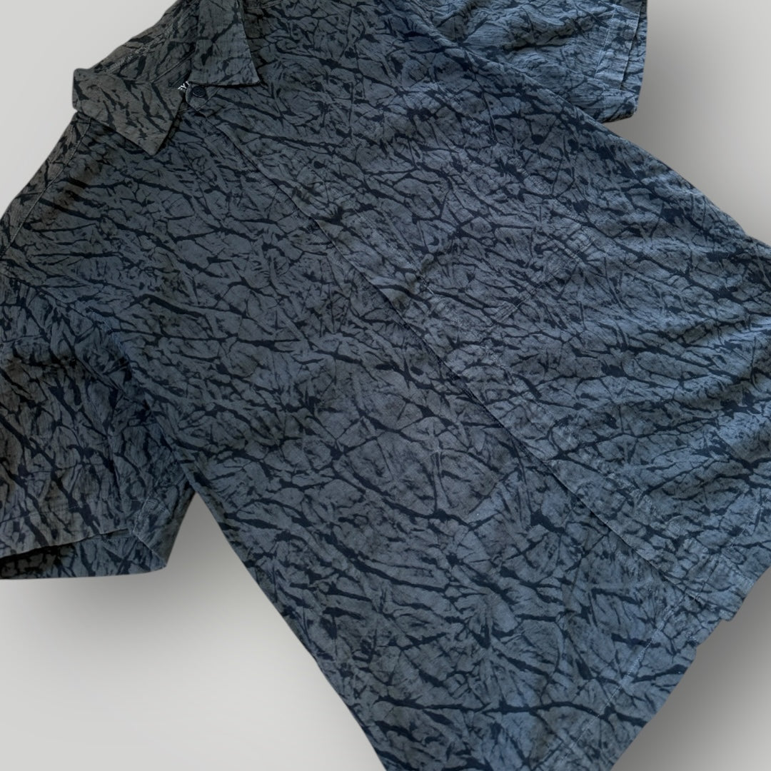 Issey Miyake 2000's Hidden Pocket Wrinkle Shirt M/L