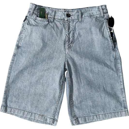 Armani Jeans 00’s Pinstripe Cotton Shorts W30 | W30, Blue