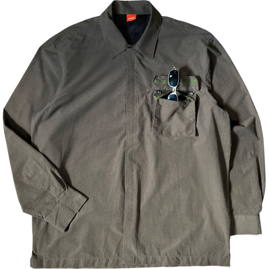 Hugo Boss Orange 00’s Detachable Pocket Nylon Shirt L | Large, Multicoloured