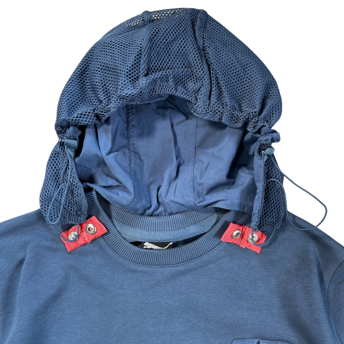 Puma by Hussein Chalayan 2013 Detachable Hood Sweatshirt M | Medium, Blue