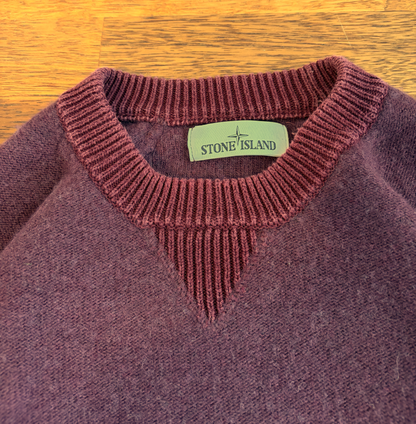 Stone Island Sweater AW17 | Burgundy, Burgundy