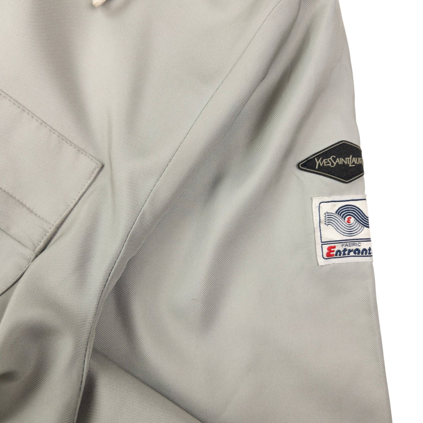 Vintage YSL Yves Saint Laurent Zip Up Raincoat Size L
