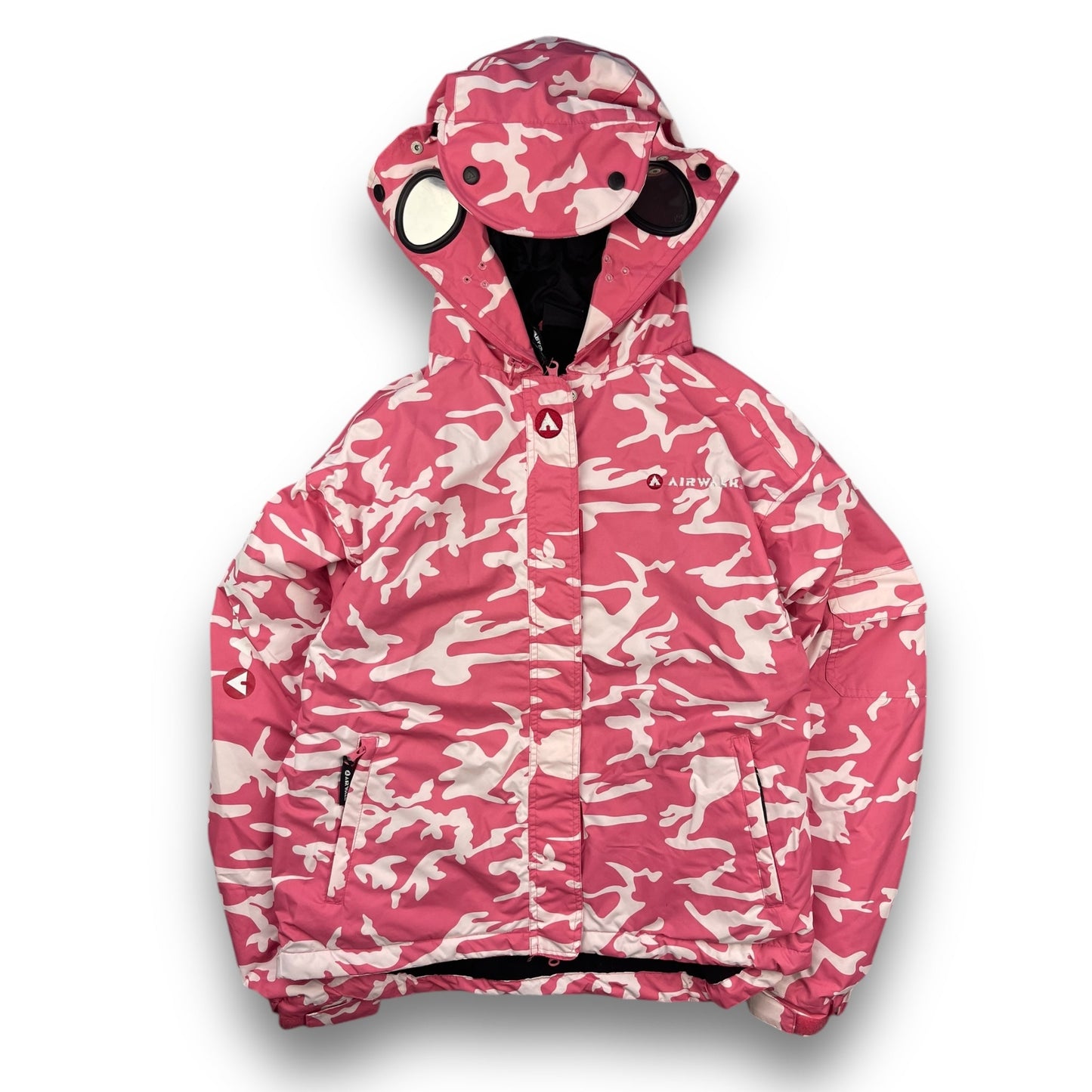 2000's Airwalk Pink Camo Goggle Jacket (M) | Default Title, Camo