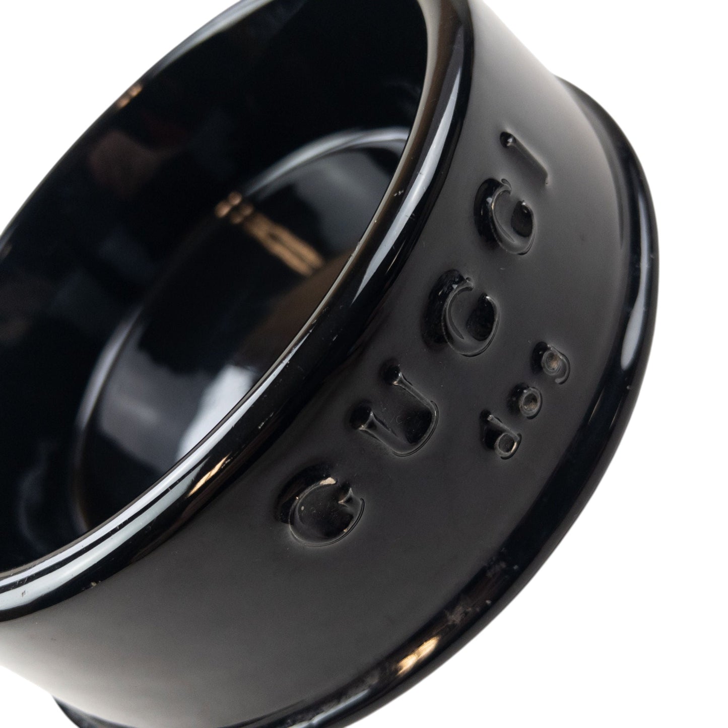 Vintage Gucci Dog Bowl | O/S, Black