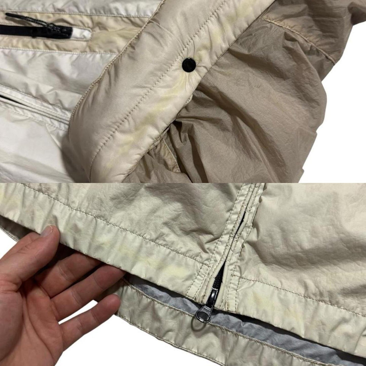 Stone Island Hyper Light Membrana Packable Jacket | Large, Yellow