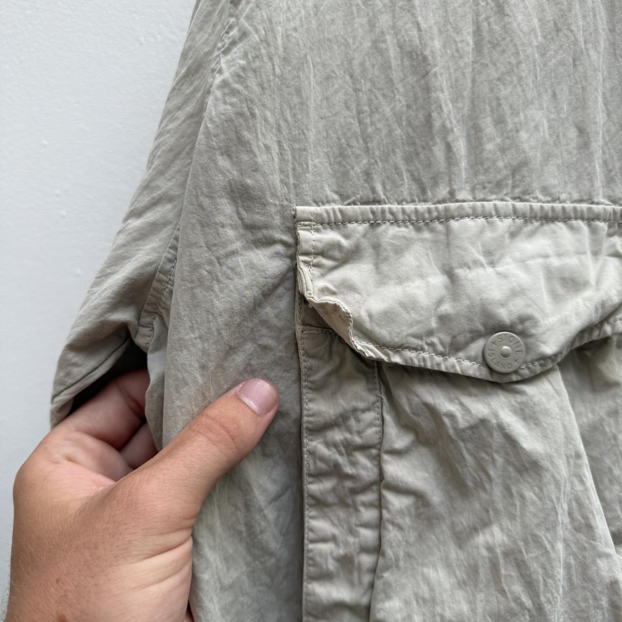 Stone Island Ghost Smock Pullover Jacket (XL) | Extra Large, Beige