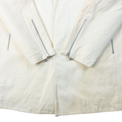 Vintage 90s Yohji Yamamoto A.A.R Button Up Jacket Size S | Small, Cream