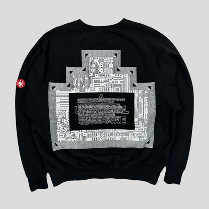 Cav Empt 2016 Idee Fixe Big Crewneck - S (M/L) | Default Title, Black