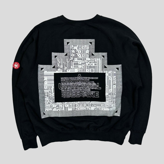 Cav Empt 2016 Idee Fixe Big Crewneck - S (M/L) | Default Title, Black