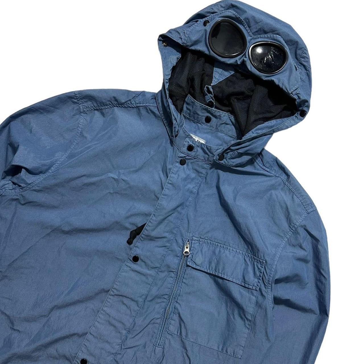 CP Company Blue Goggle Jacket