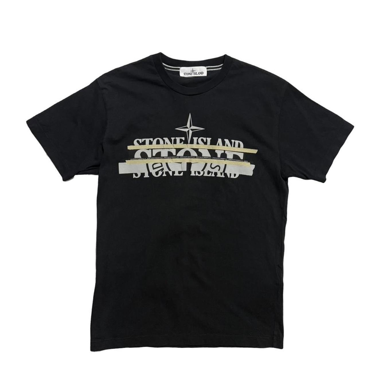 Stone Island Front Print T-Shirt | Small, TBD
