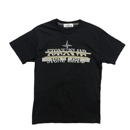 Stone Island Front Print T-Shirt | Small, TBD