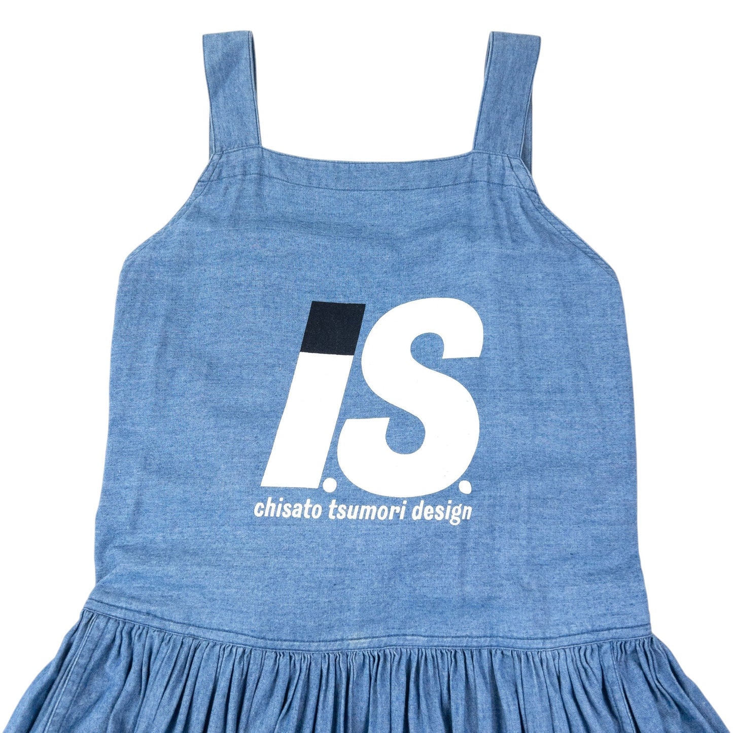 Vintage Issey Miyake I.S. Tie Back Apron Dress Womens Size S