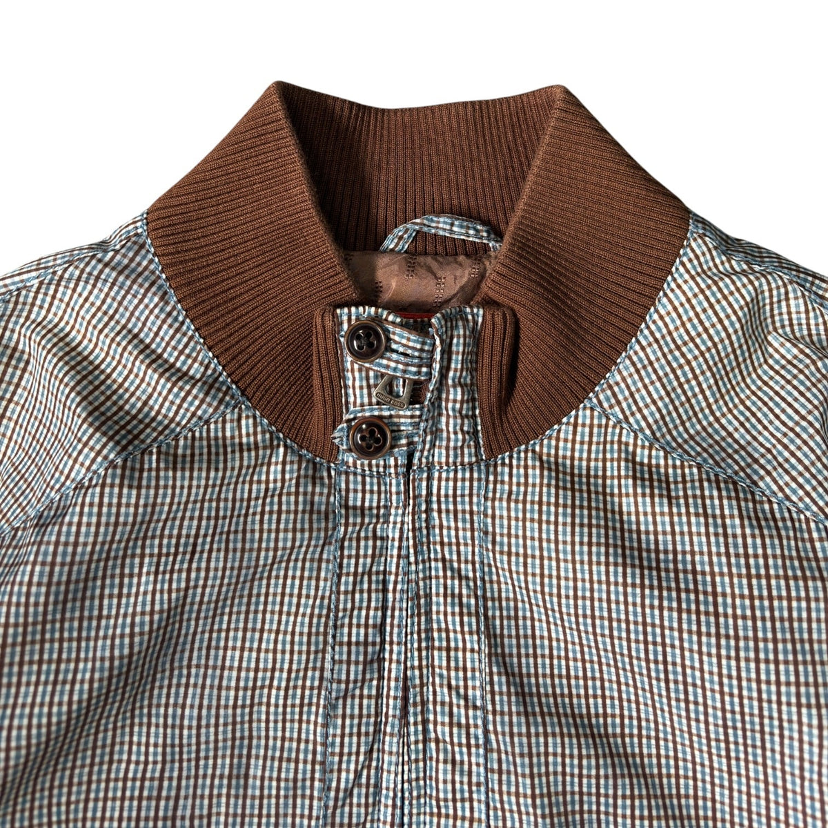 Hugo Boss Orange 00’s Checkered Bomber Jacket M | Medium, Multicoloured