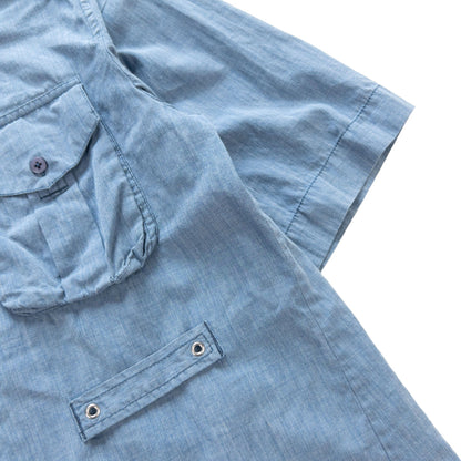 Vintage Armani Multi Pocket Short Sleeve Shirt Size S
