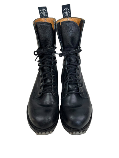 Tank Girl 1995 steel toe cap boots, film memorabilia | BLACK, Tan