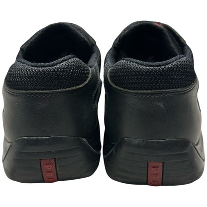 Prada America’s Cup Sneakers In Black ( 8UK/9US )