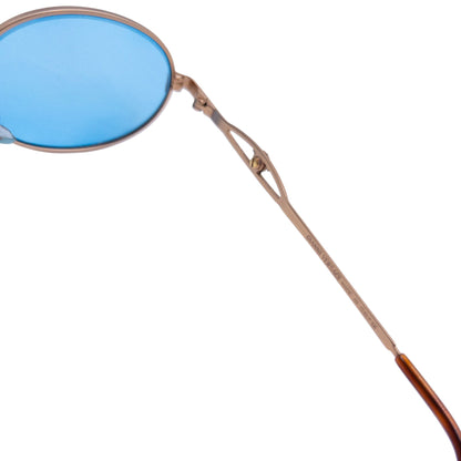 Vintage 90s Gianni Versace Sunglasses | O/S, Blue