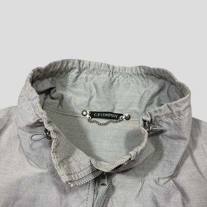 CP Company Cropped Pleated Co-nylon Jacket - IT40 (UK8) | O/S, Grey
