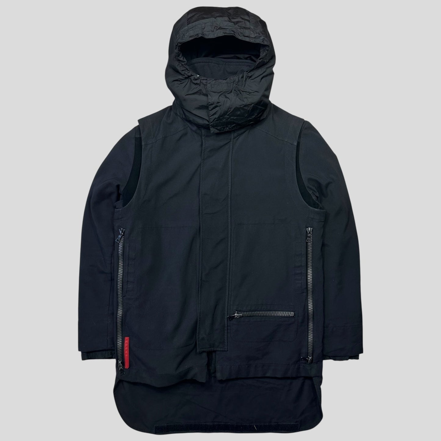 Prada Sport AW01 Modular Multipocket 3 in 1 Jacket + Vest - IT46 (M)