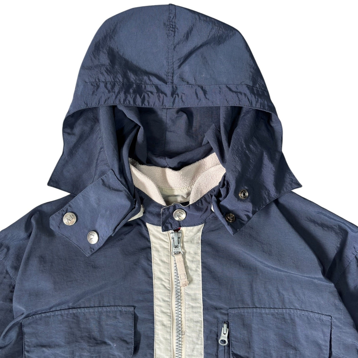Armani Jeans 00’s Cropped Multipocket Jacket L | Large, Navy