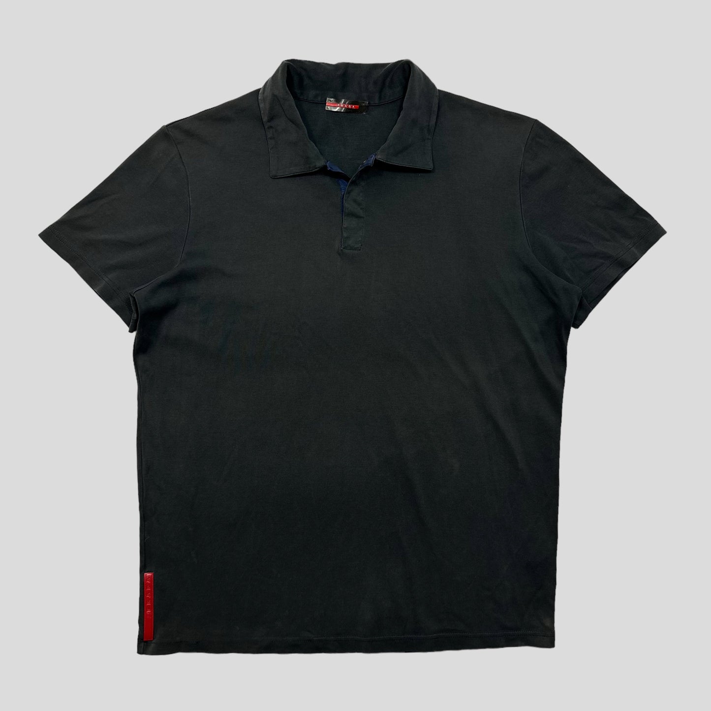 Prada Sport 00’s Nylon Collared Cotton Shirt - M