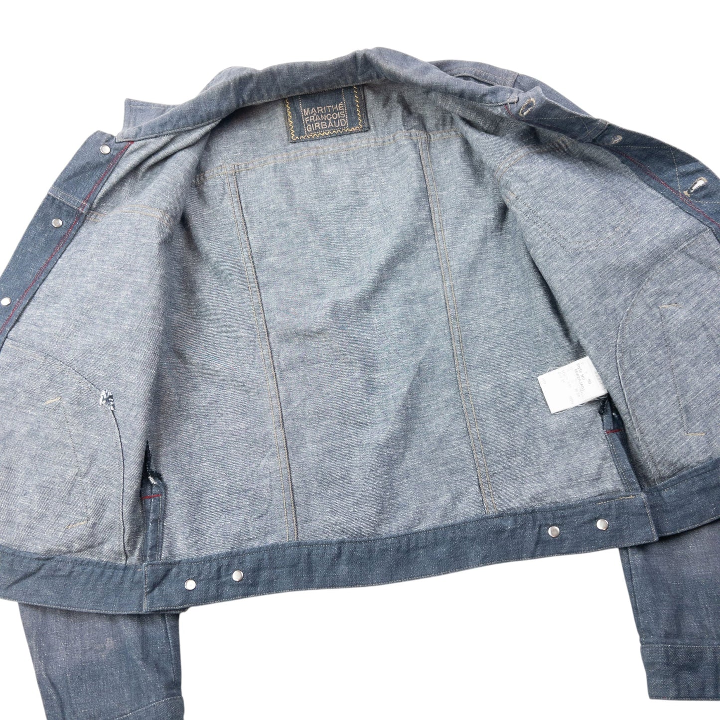 Vintage 2000s Marithe + Francois Girbaud Denim Jacket Womens Size S