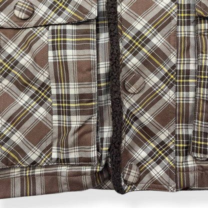 2000's Analog Plaid Trapper Hood Jacket (L) | Default Title, Multicoloured