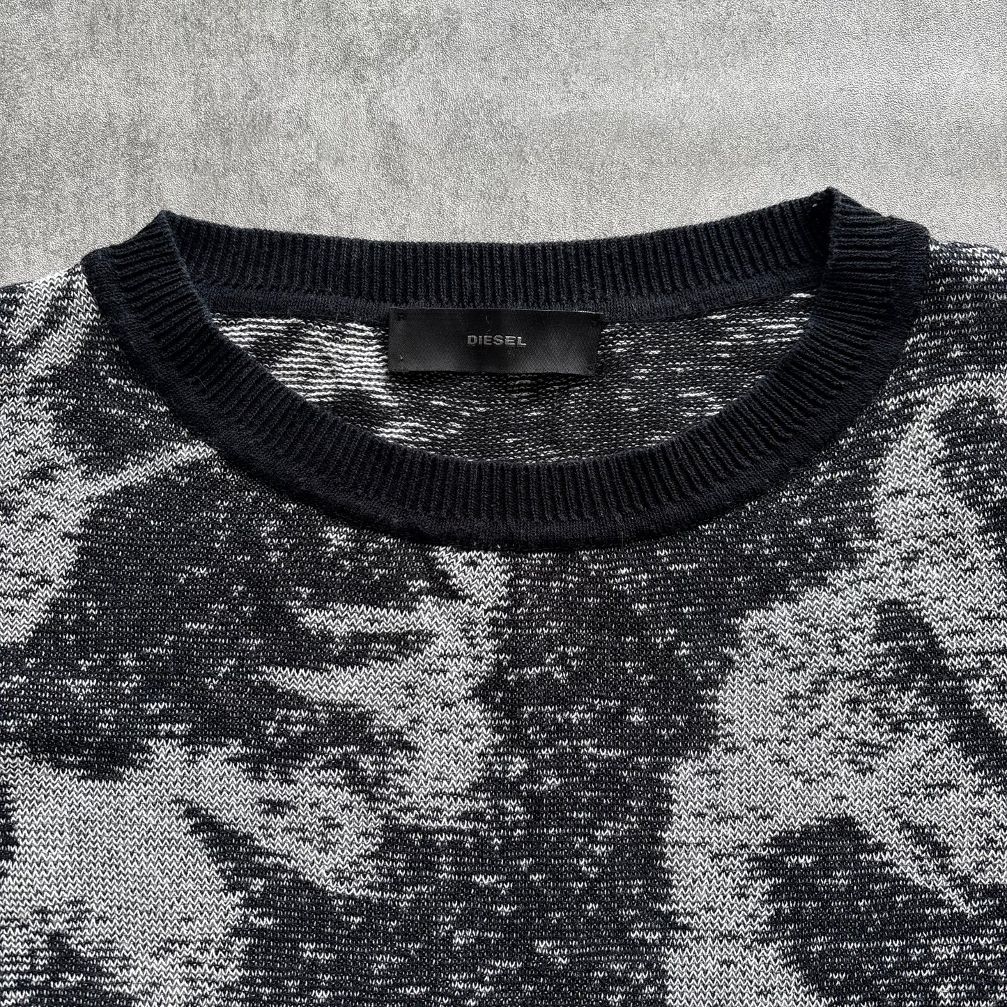 DIESEL KNIT JUMPER | O/S, Grey