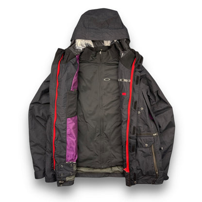 2009 Oakley 2in1 Ventilated Jacket (L) | Default Title, Purple