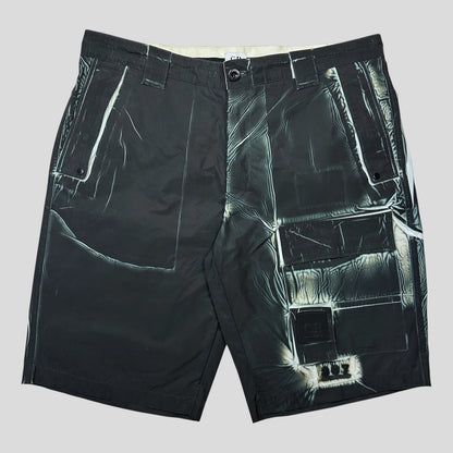 CP Company Metropolis Tracery Cargo Shorts - IT50 (34-36) | Default Title, Black