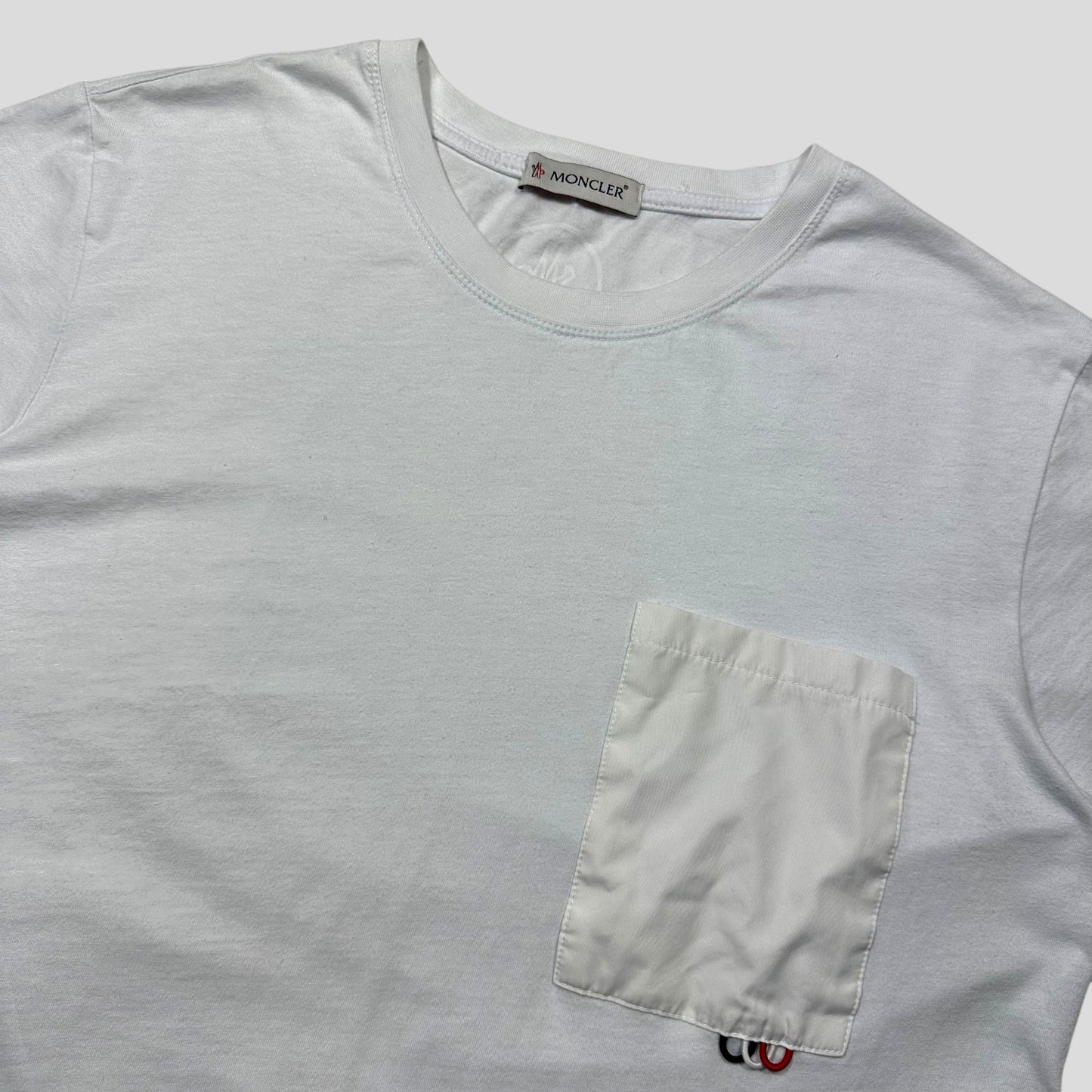 Moncler Nylon Pocket Logo T-shirt - L (M)