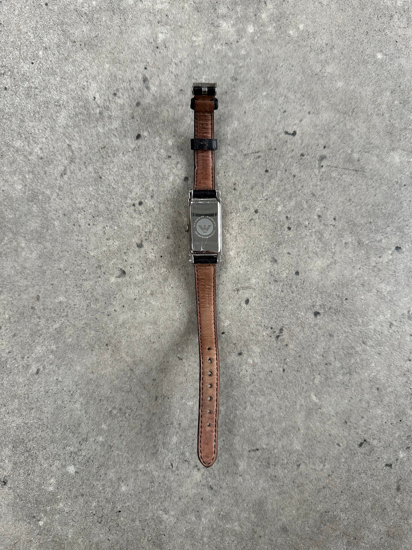 Emporio Armani 2000s Leather Watch