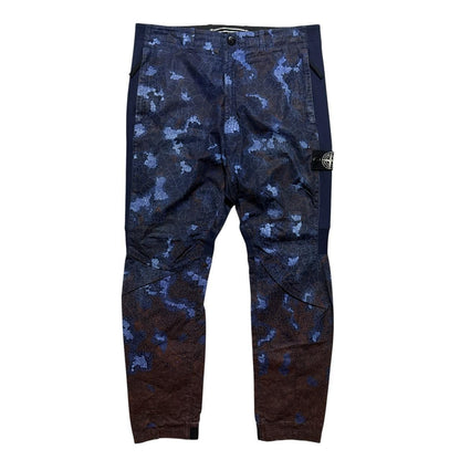 Stone Island Heat Reactive Cargo Trousers | W33, Blue