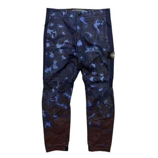 Stone Island Heat Reactive Cargo Trousers | W33, Blue