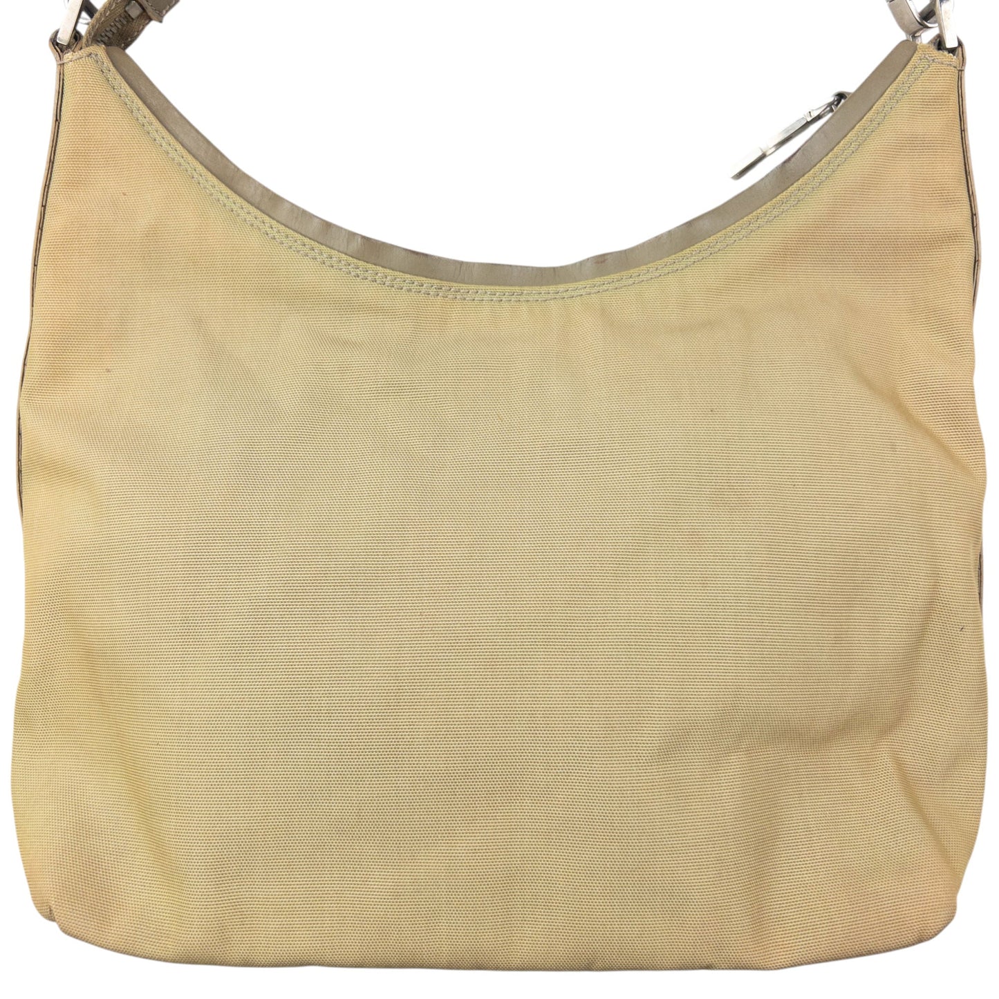 Vintage 2000s Gucci Shoulder Bag | O/S, Beige