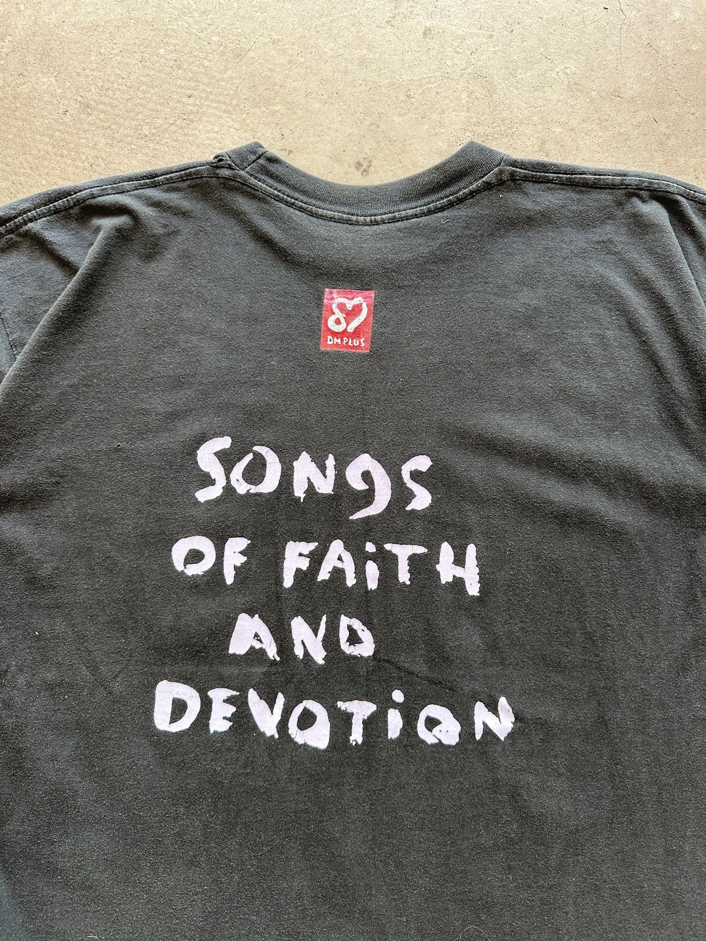 1993 Depeche Mode Songs of Faith and Devotion T-Shirt - XL | Default Title, Red